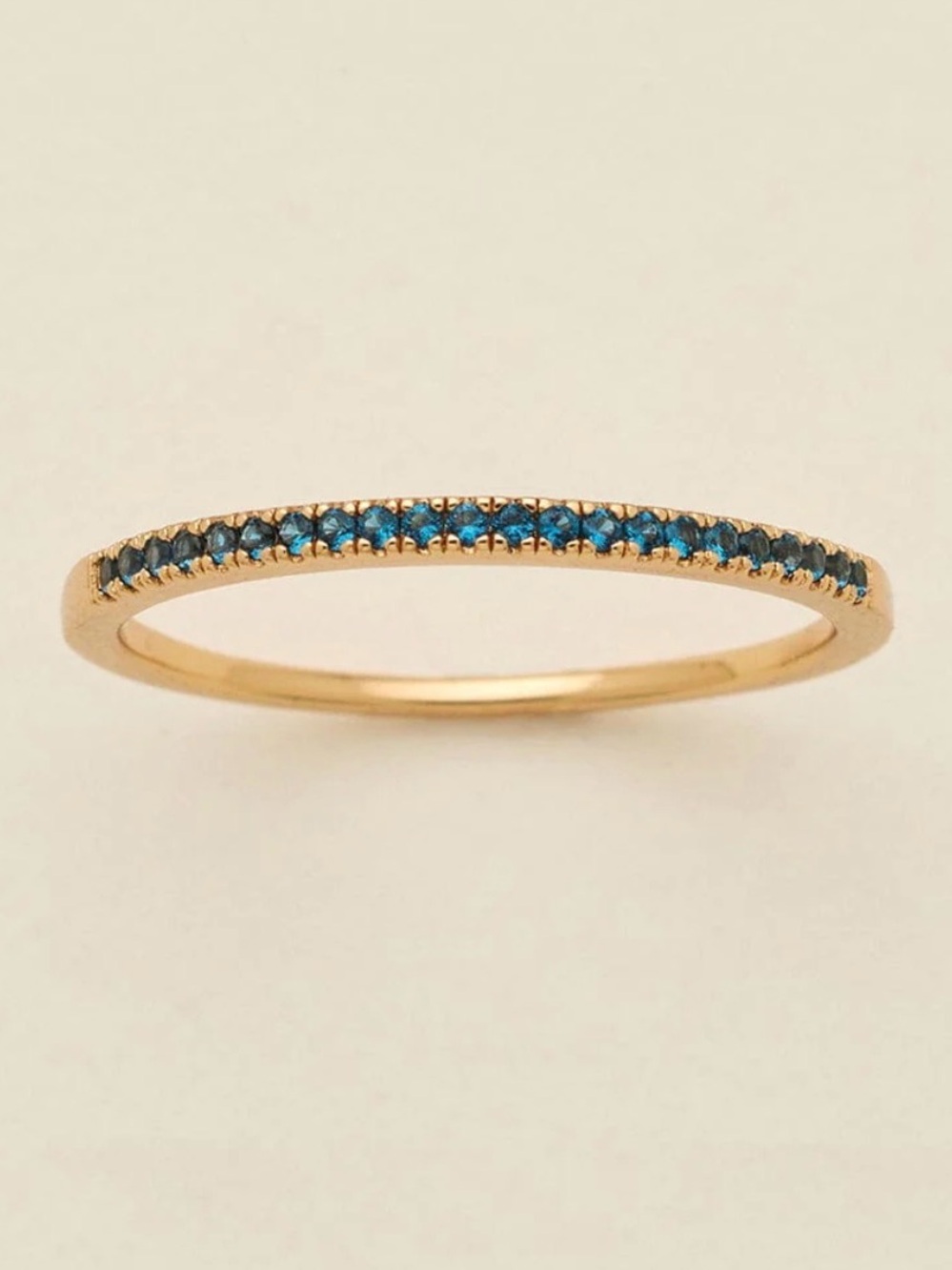 Made By Mary September Birthstone Stacking Ring